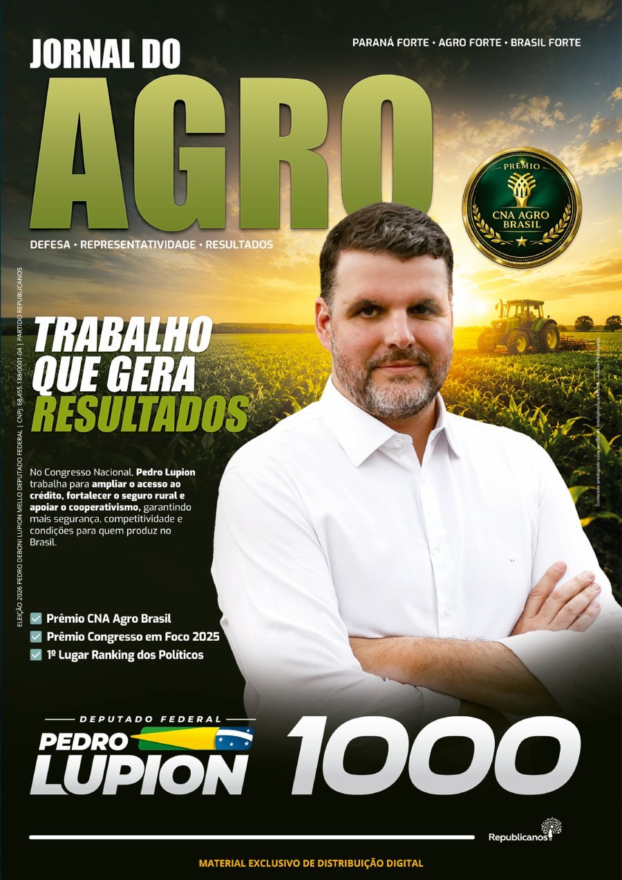 Capa do Jornal do Agro