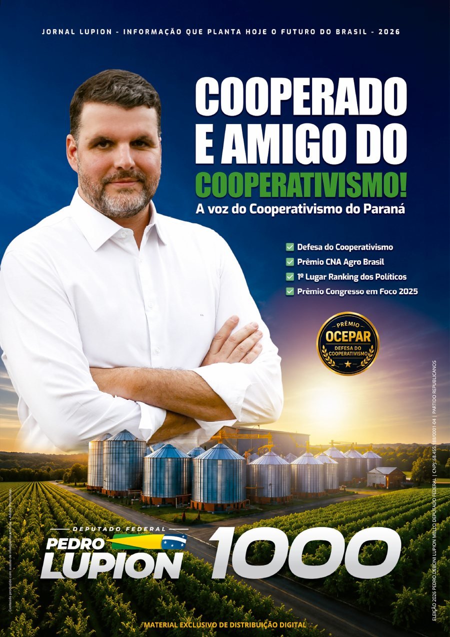 Capa de Jornal das Cooperativas