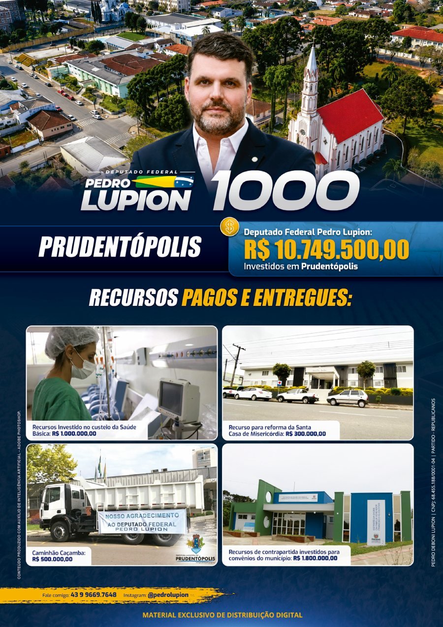 Capa de Jornal de Prudentópolis